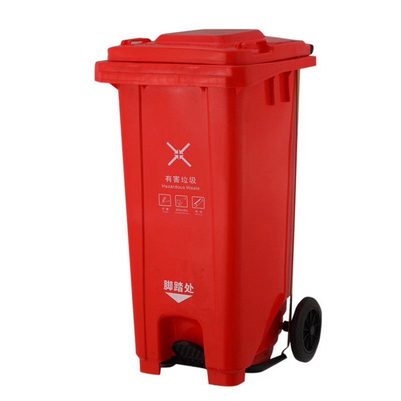 Pedal Tall Trash Can With Wheels suppliers