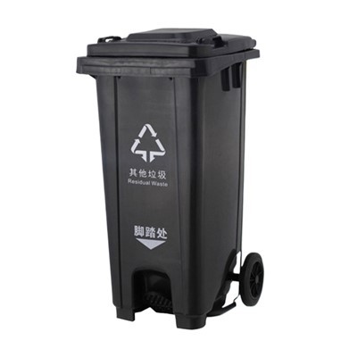 Large Padel 100L with Wheel Trash Can